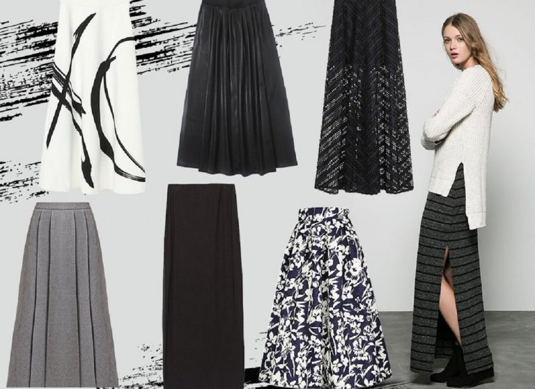 Gonna a pannelli autunno inverno 2020-21