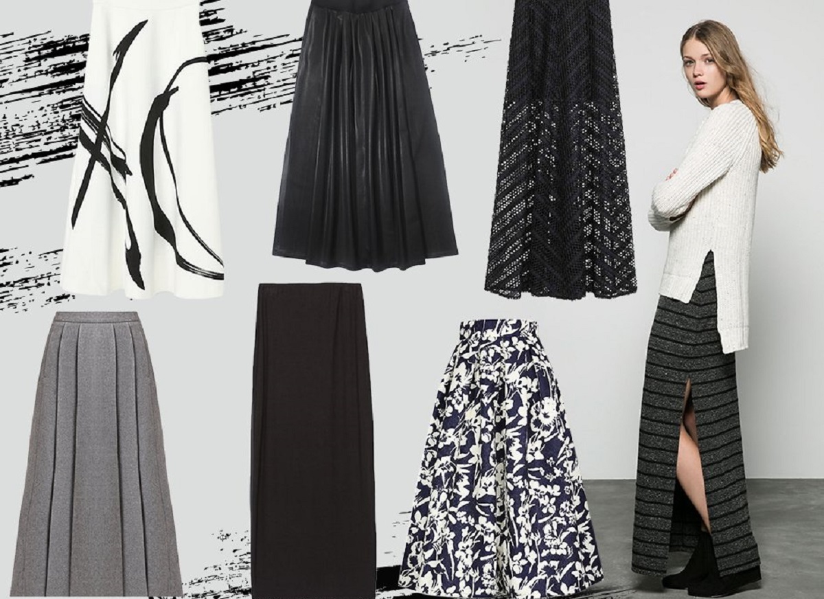 Gonna a pannelli autunno inverno 2020-21