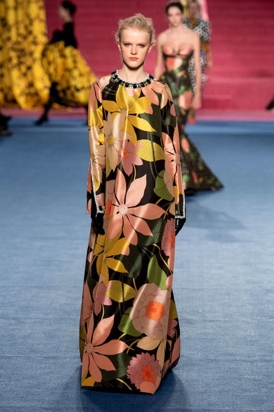 abiti a fiori tendenza autunno inverno 2020 21