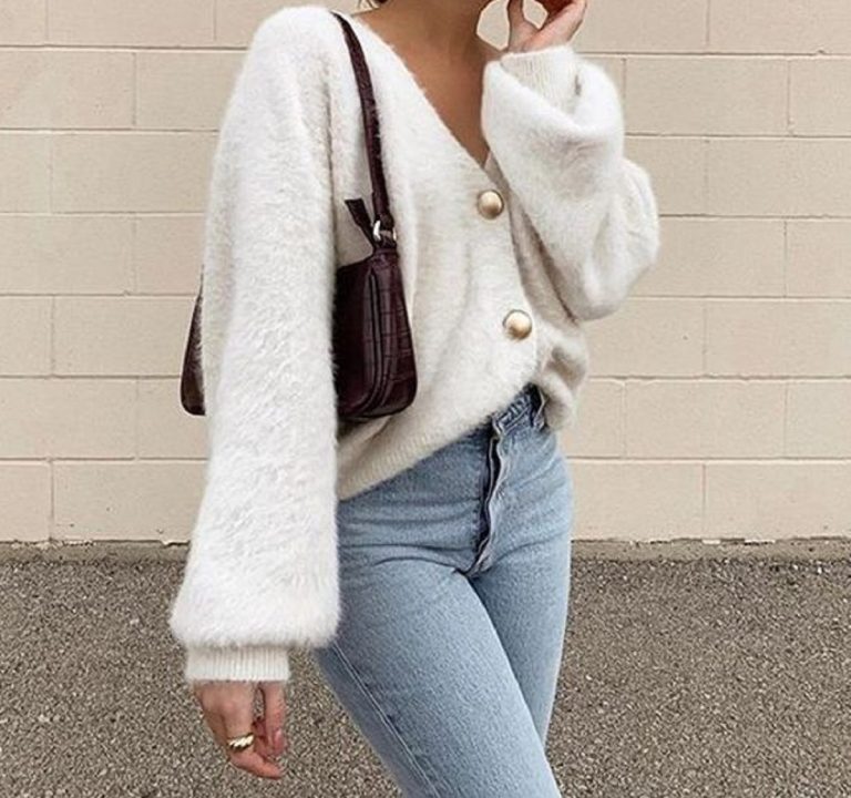 cardigan come indossarlo