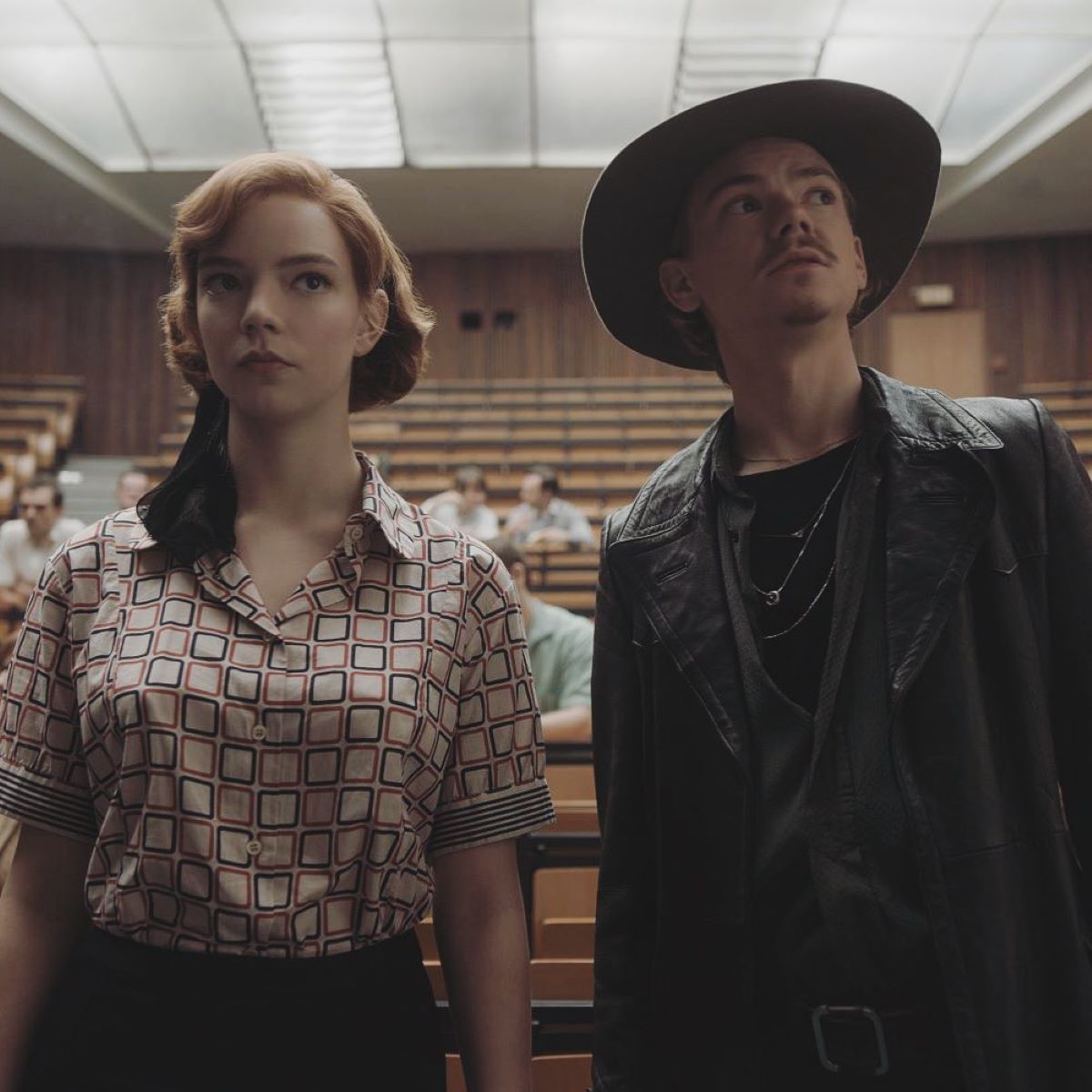 la regina degli scacchi look