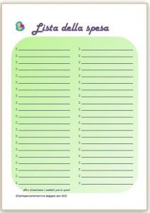 come fare la lista della spesa per risparmiare