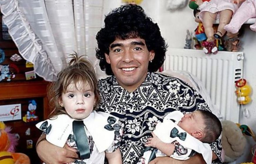 maradona figlie matrimonio