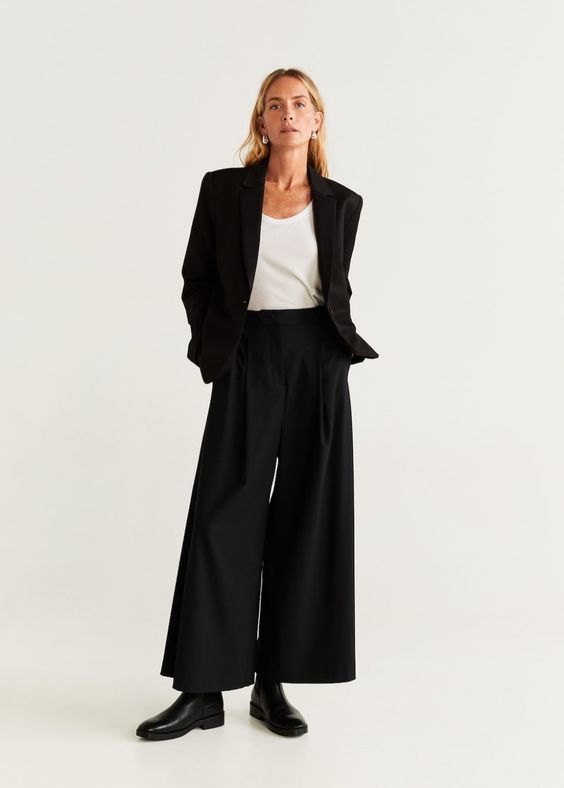 pantaloni palazzo come abbinarli