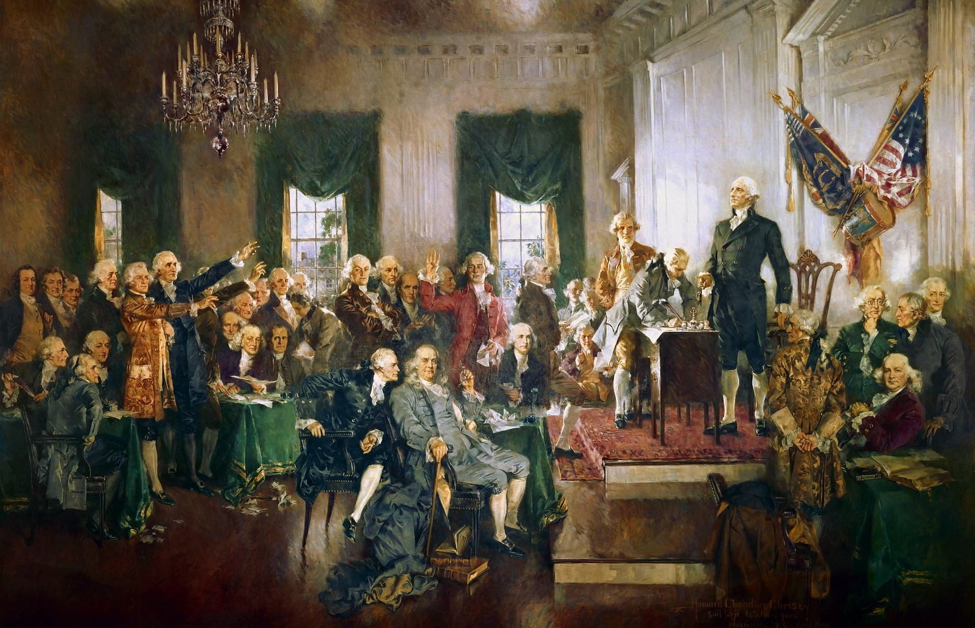 chi era george washington