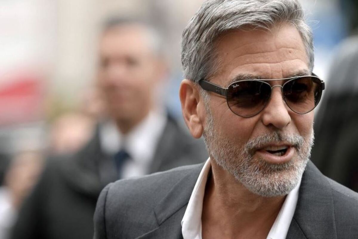 clooney intervista fazio