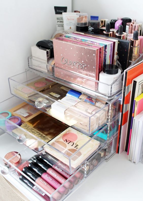 decluttering make up