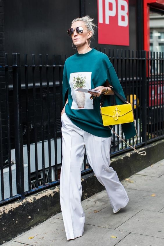 pantaloni palazzo come abbinarli