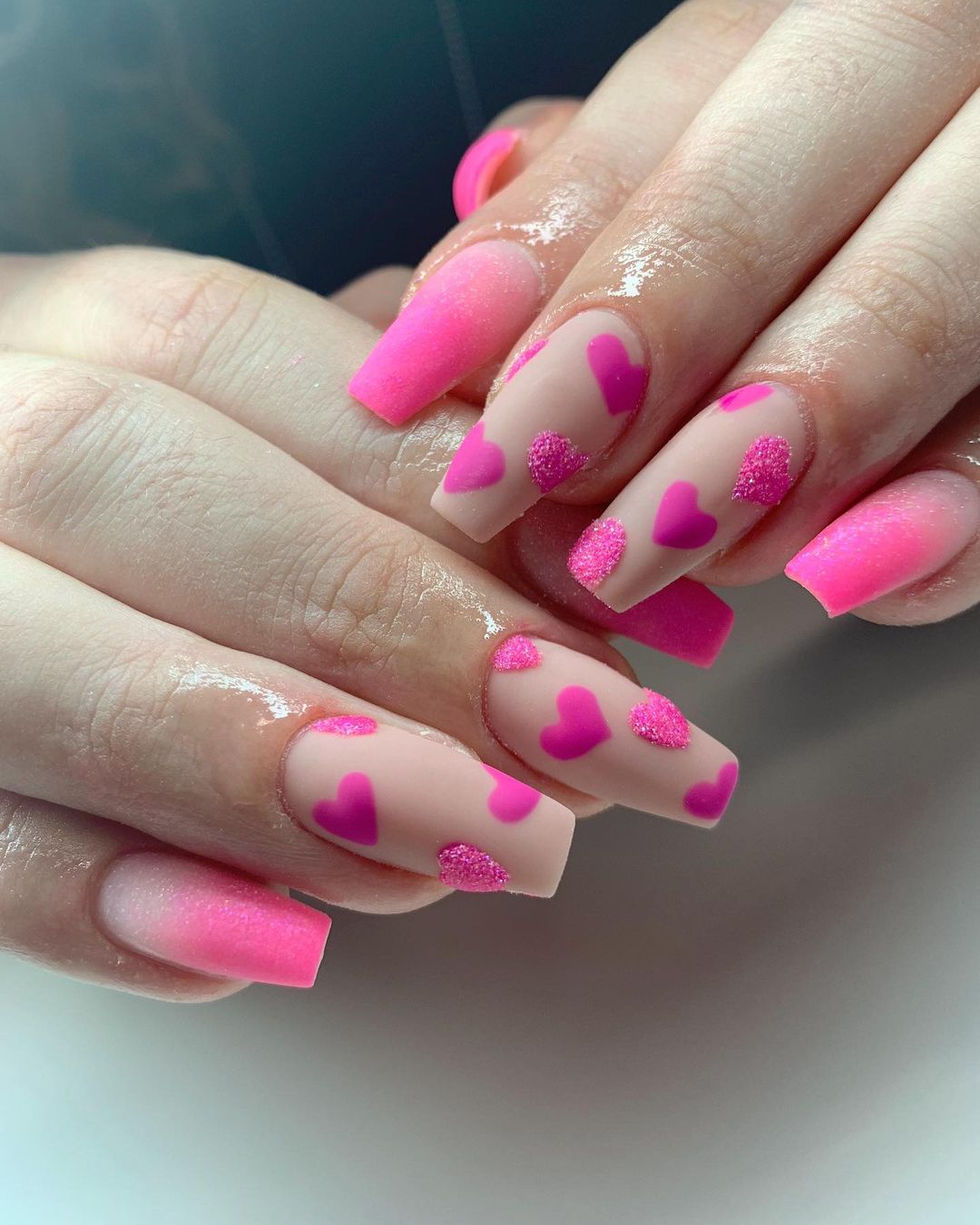 unghie estrose san valentino