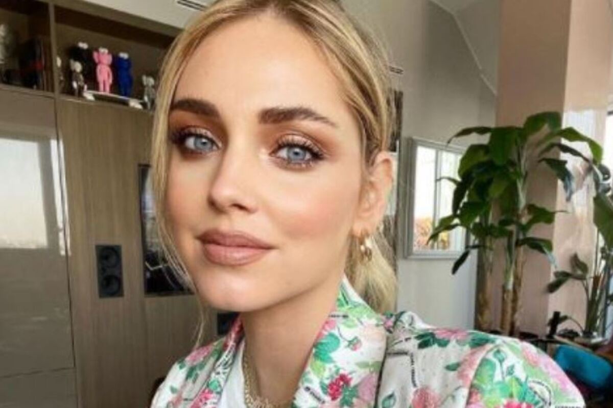 chiara ferragni truccata parto