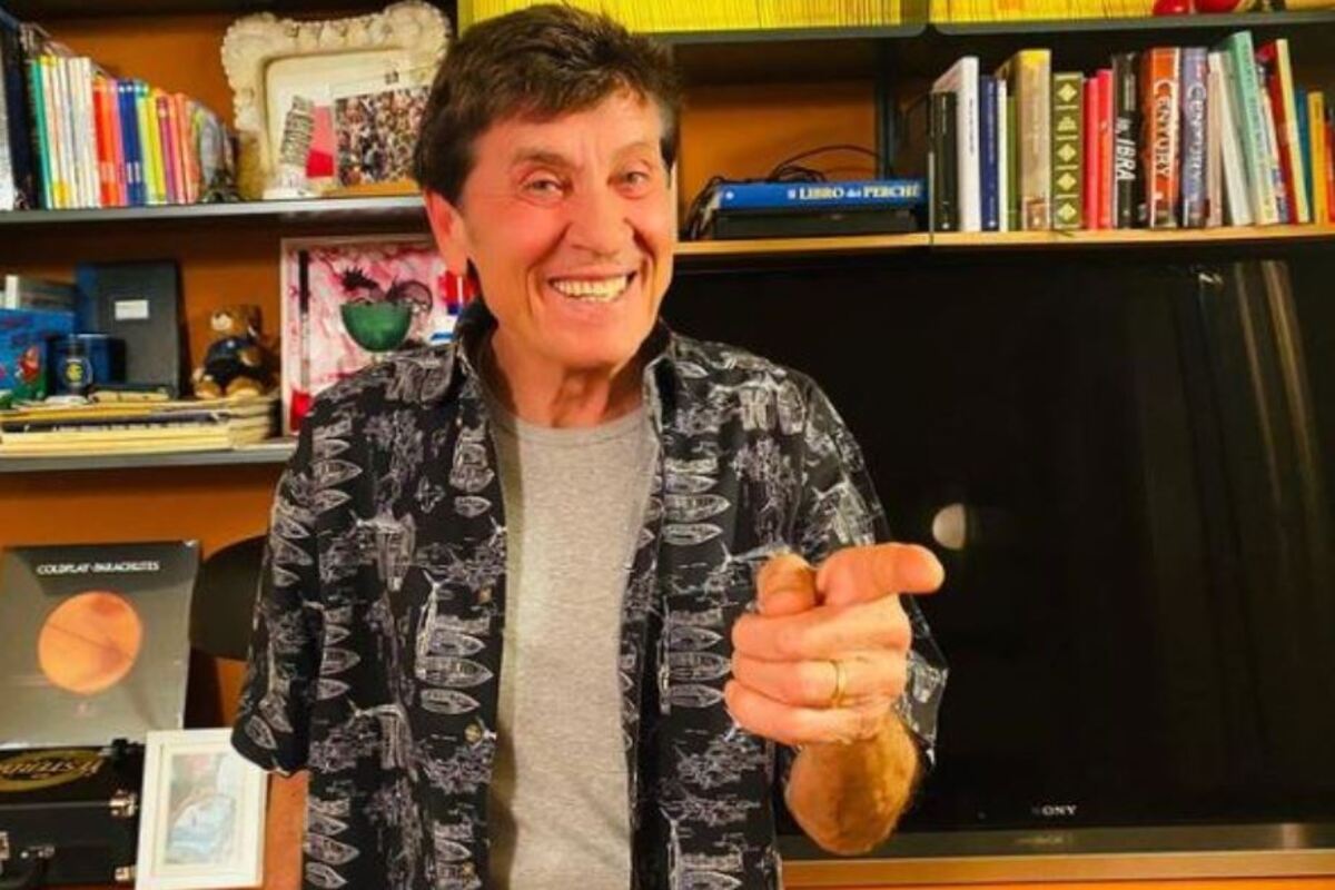 gianni morandi ricoverato ustioni