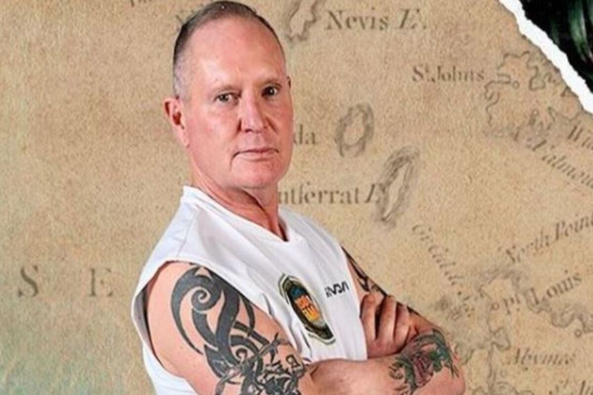 isola dei famosi Paul Gascoigne abbandona