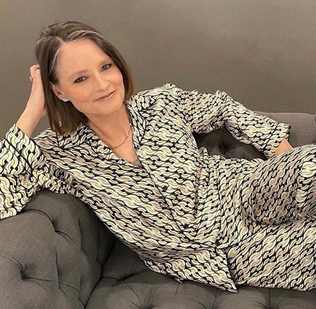 jodie foster pigiama golden globe