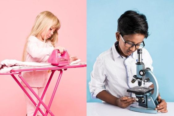 non esistono giochi da maschi e da femmine