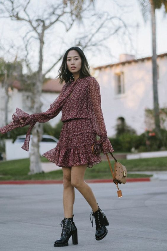 stivali in primavera come indossarli