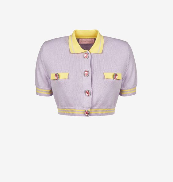 cropped cardigan primavera 2021