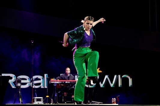 emma pantalone verde