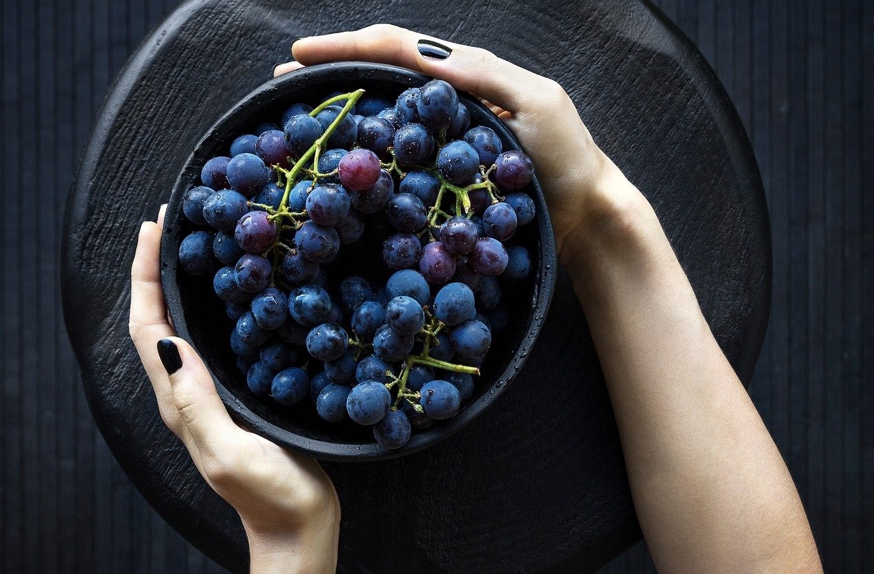 uva benefici per la pelle