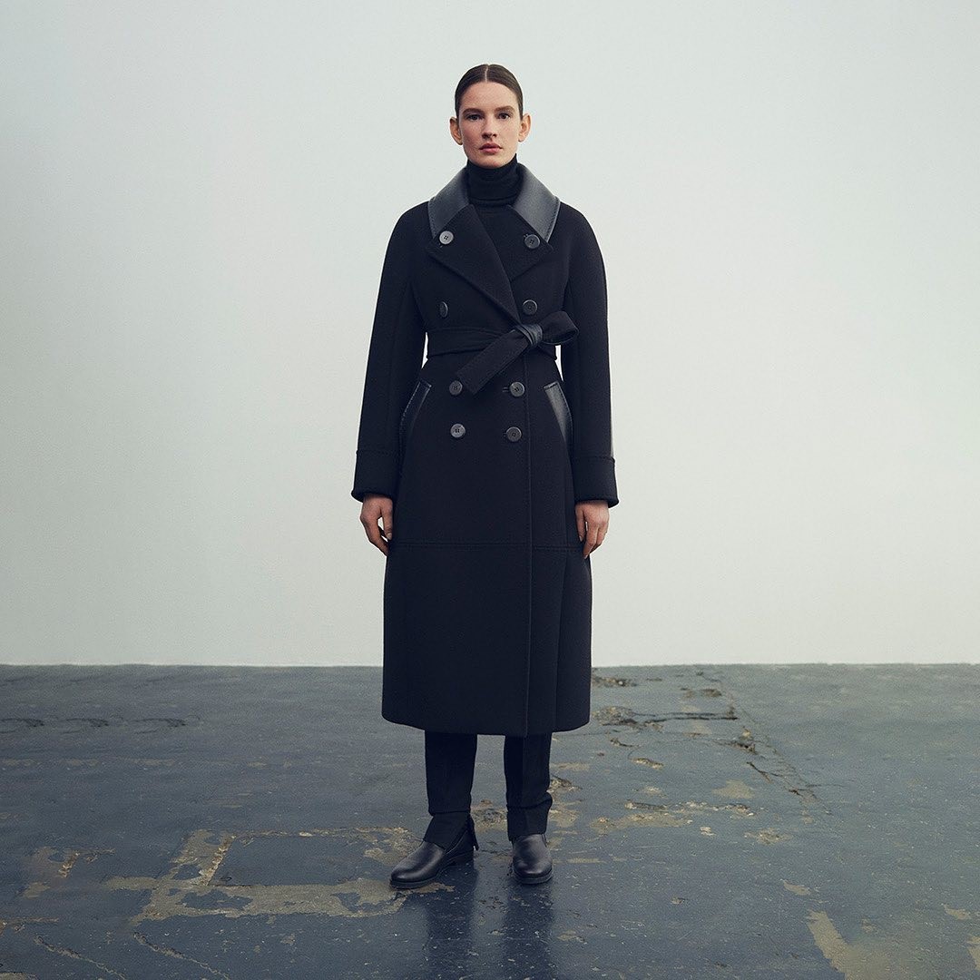 cappotti neri autunno inverno 2021