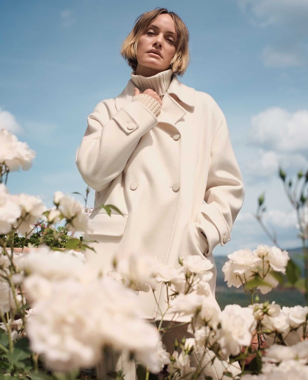 cappotti bianchi inverno 2021