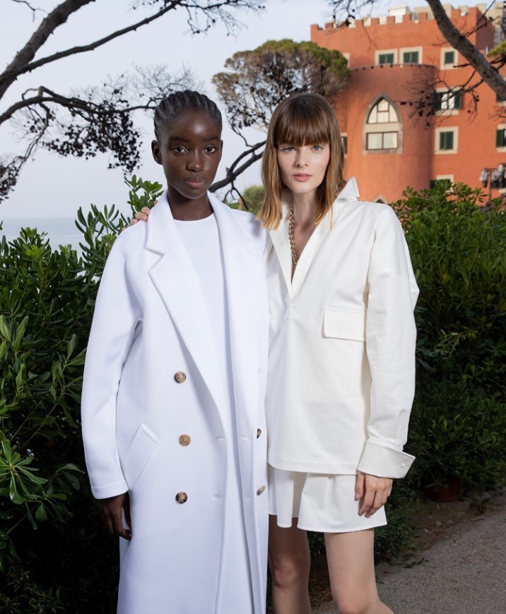 cappotti bianchi inverno 2021