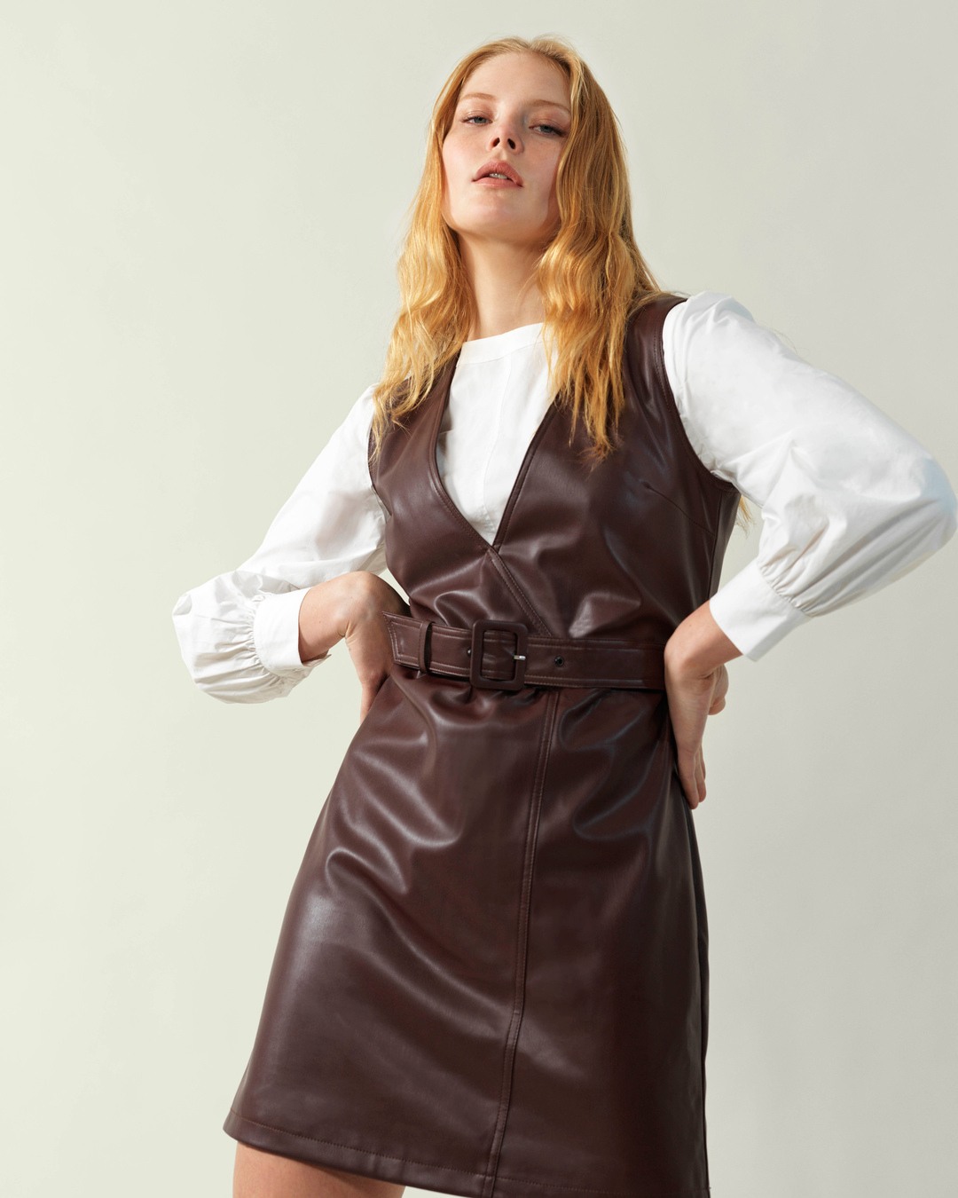 mini dress con camicia autunno inverno 2020