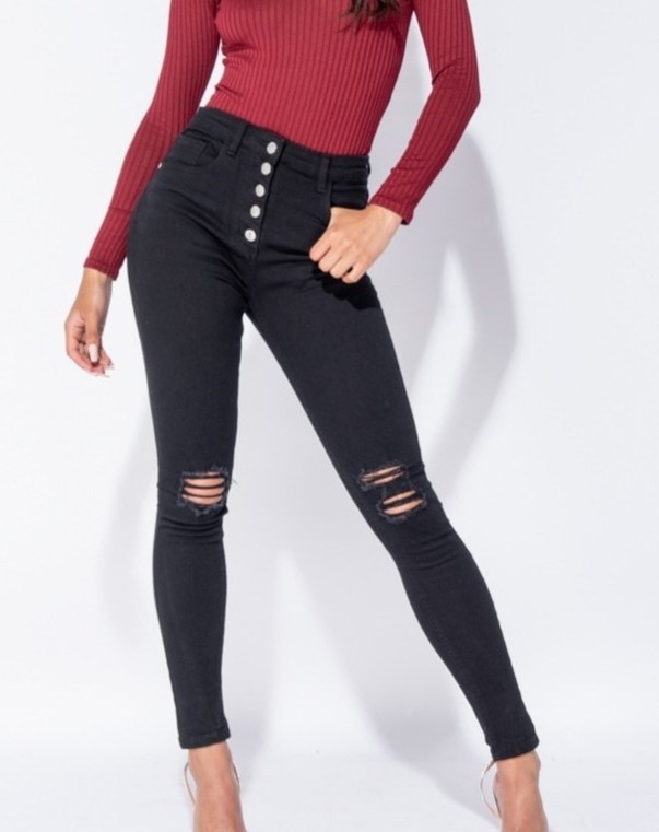 pantaloni vita alta donne basse