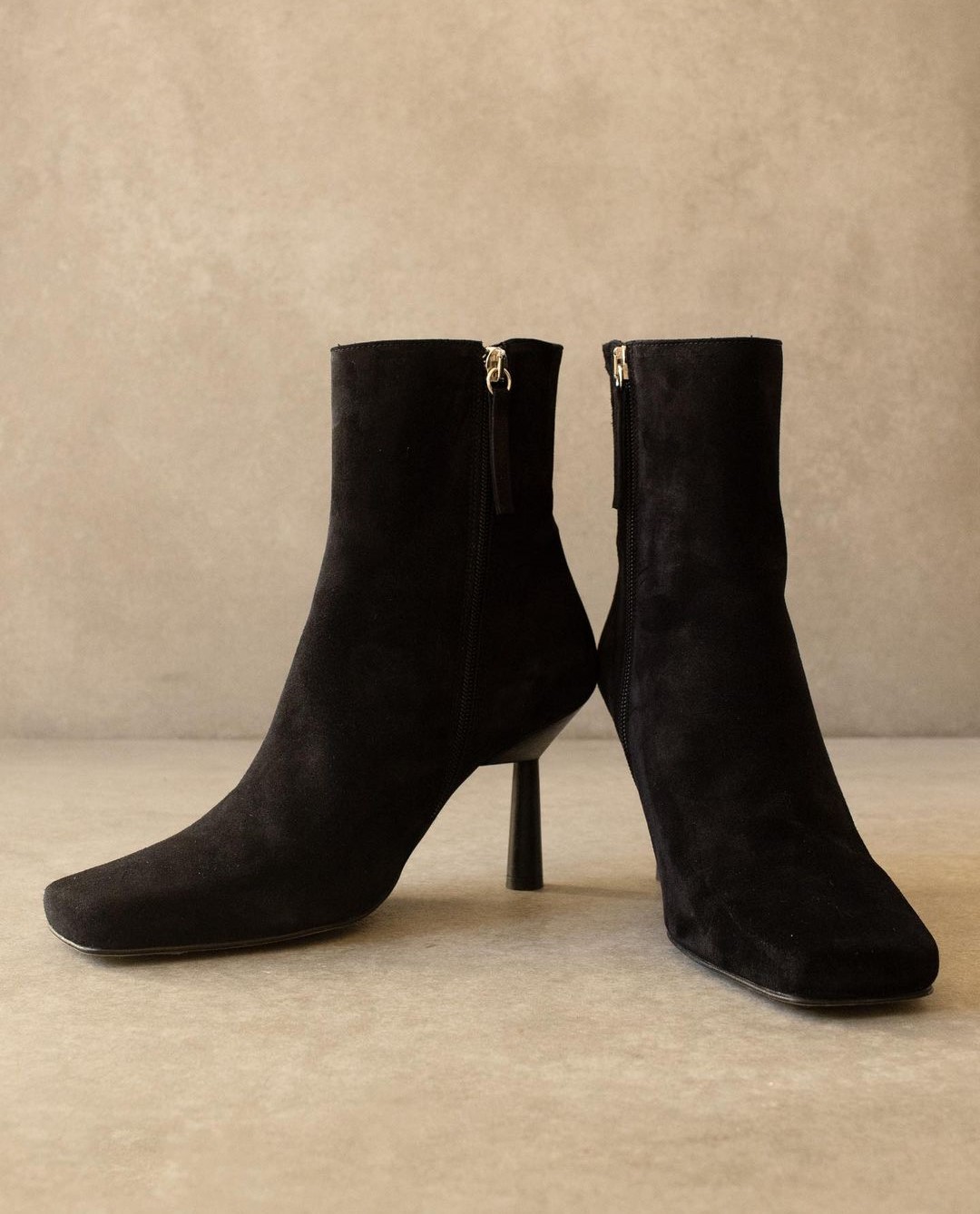 stivaletti neri tacco medio inverno 2021