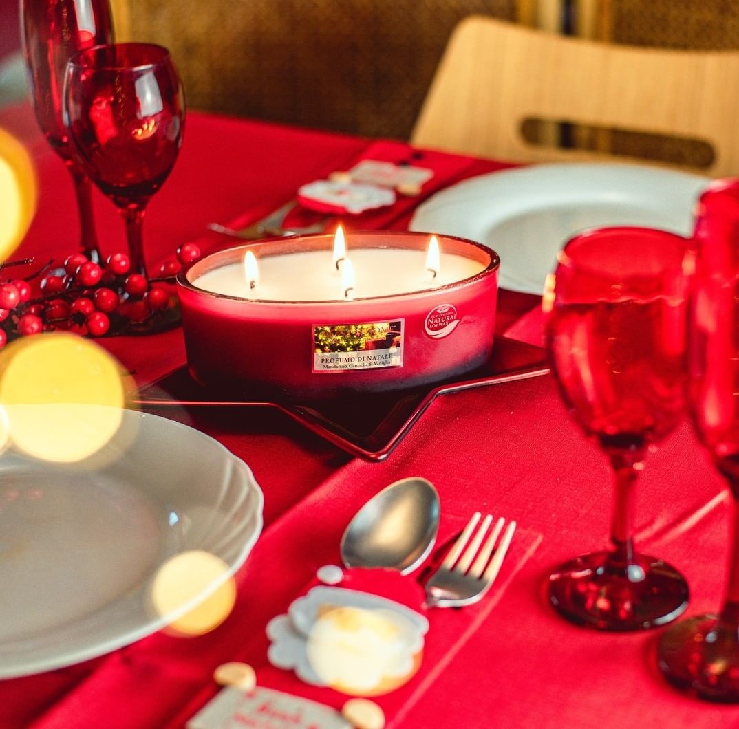 candele natalizie