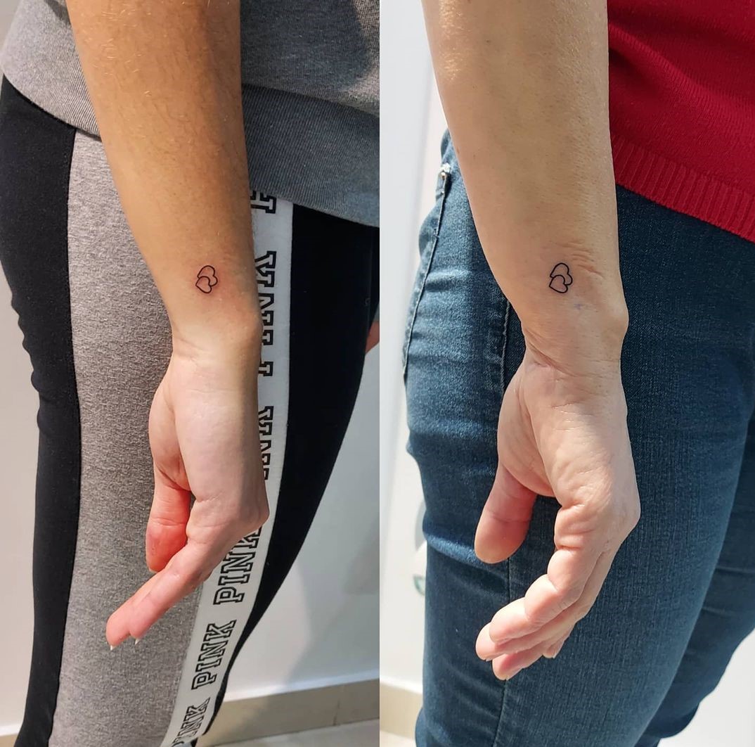 tatuaggi mamma e figlia