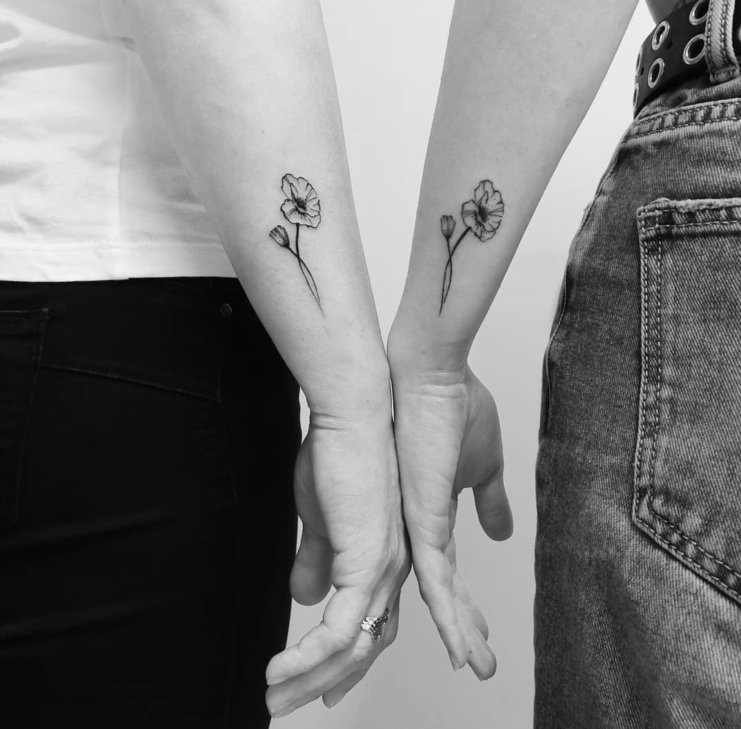 tatuaggi mamma e figlia