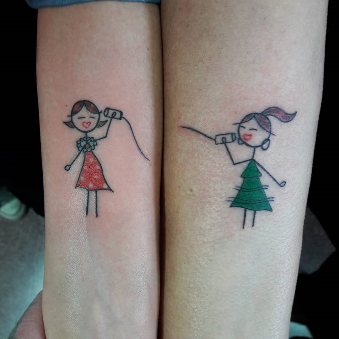 tatuaggi mamma e figlia