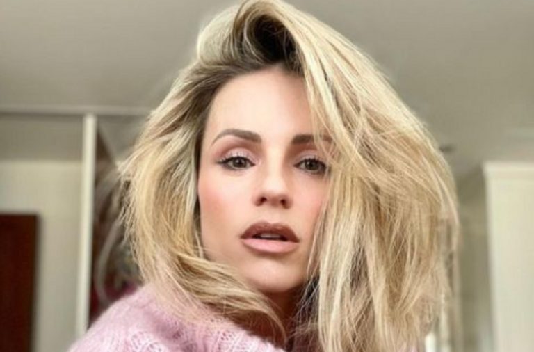 Michelle Hunziker compleanno sola