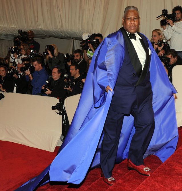 Andr&eacute; Leon Talley met