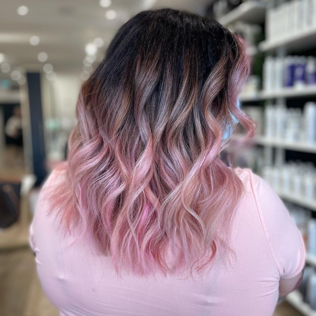 balayage rosa come si fa