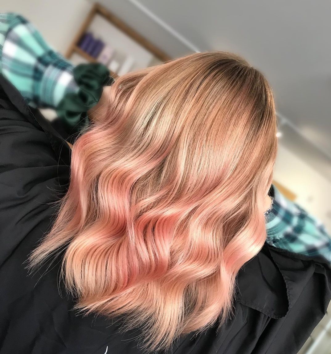 balayage rosa come si fa