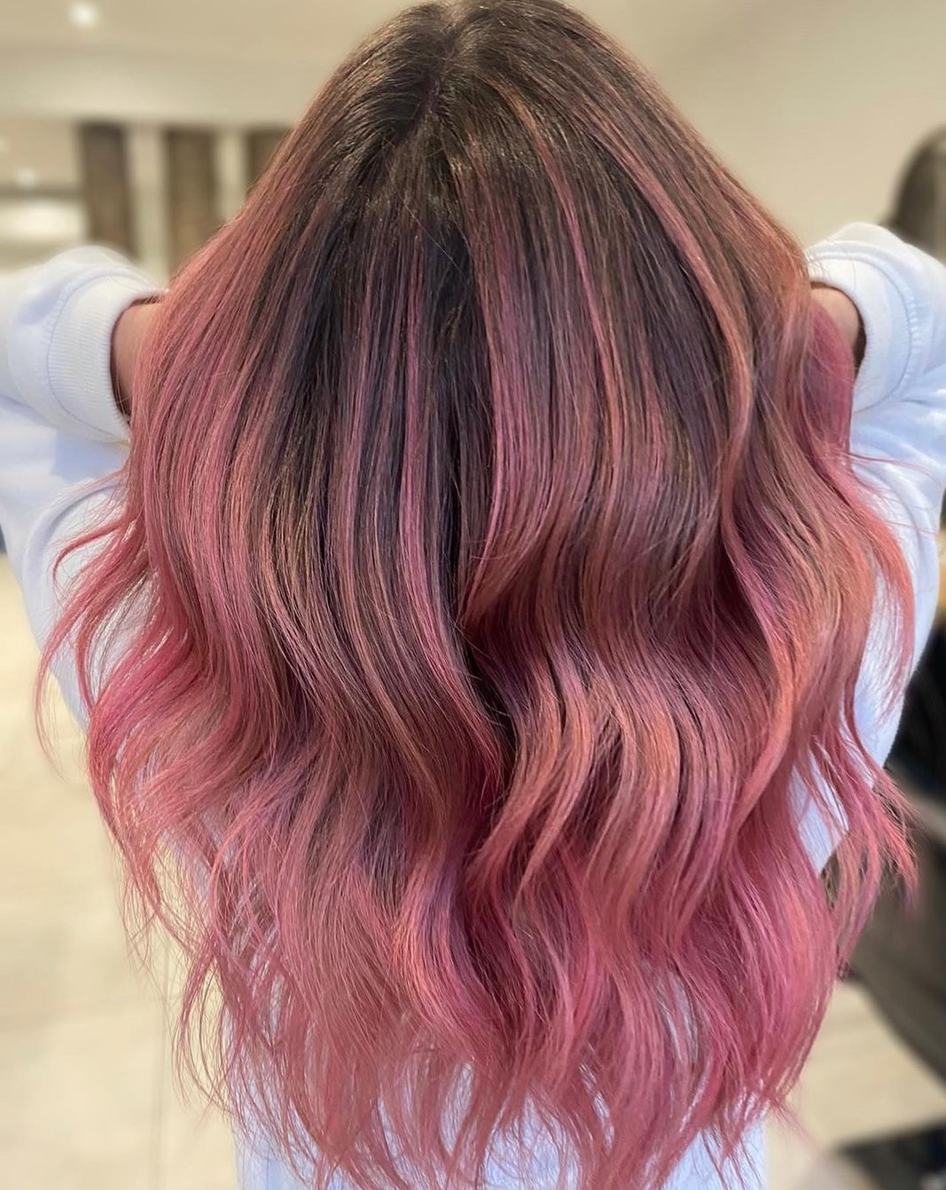 balayage rosa come si fa