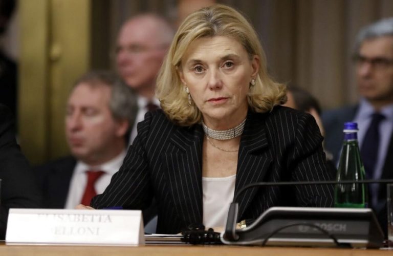 elisabetta belloni marito figlio