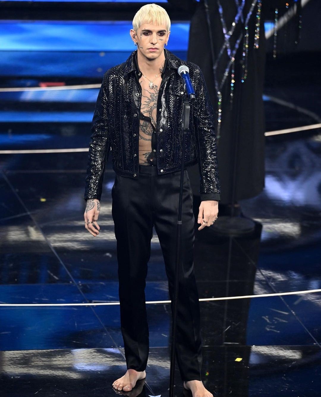 achille lauro sanremo 2022 gioielli