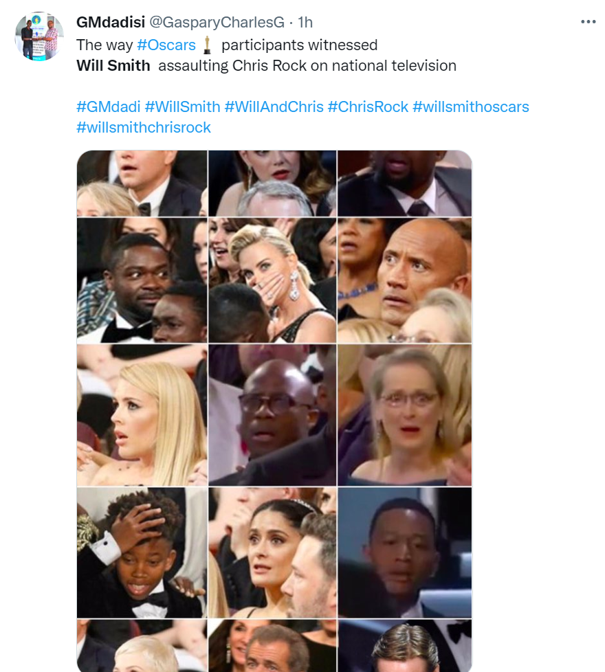 Oscar 2022 will smith chris rock