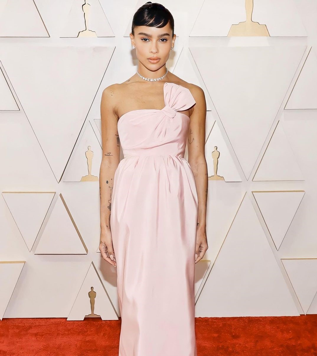 Zoe Kravitz Oscar 2022: a chi era ispirato il suo look