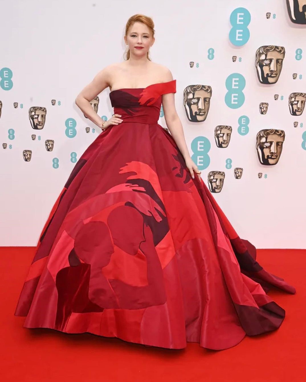 bafta 2022 look