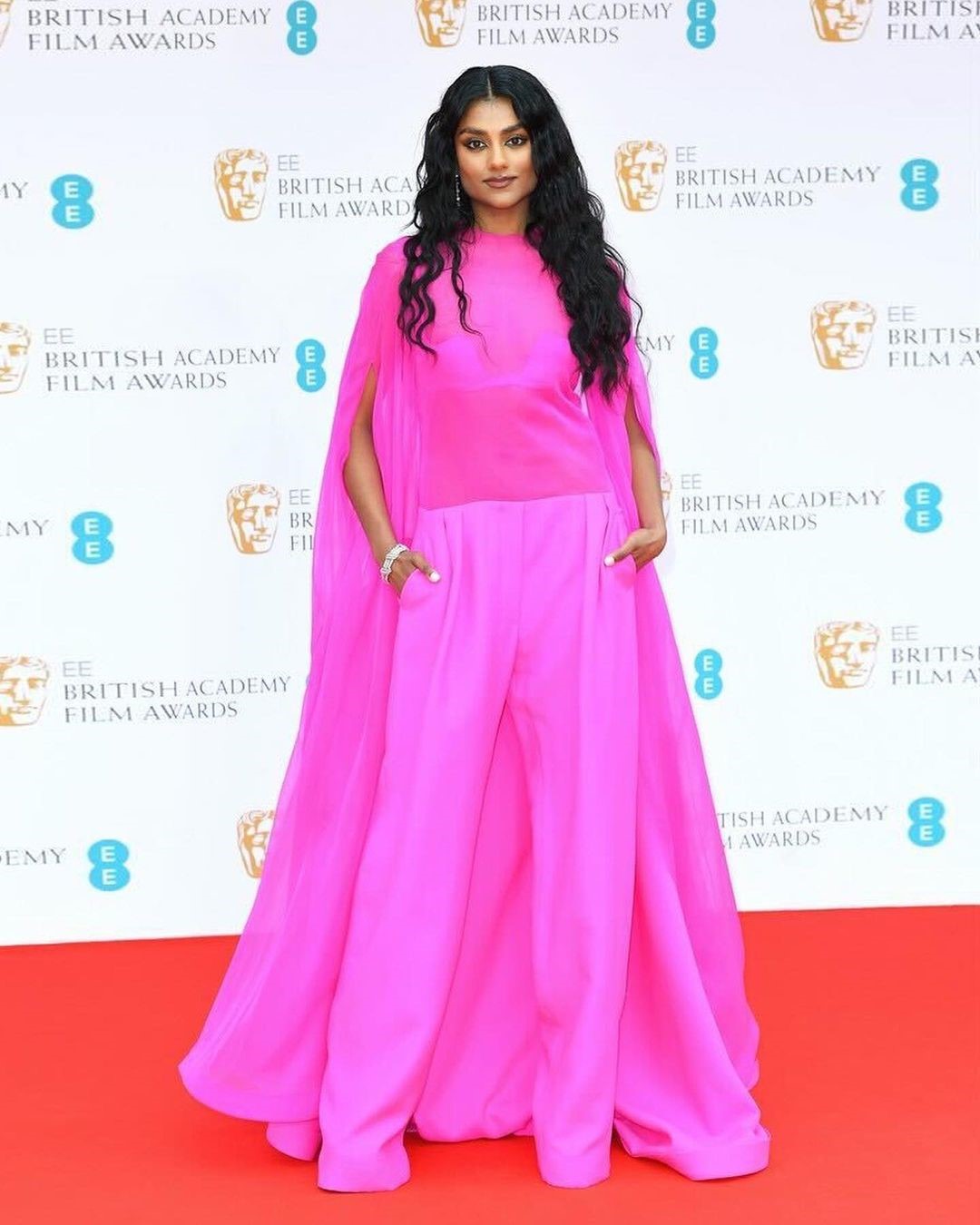 bafta 2022 look