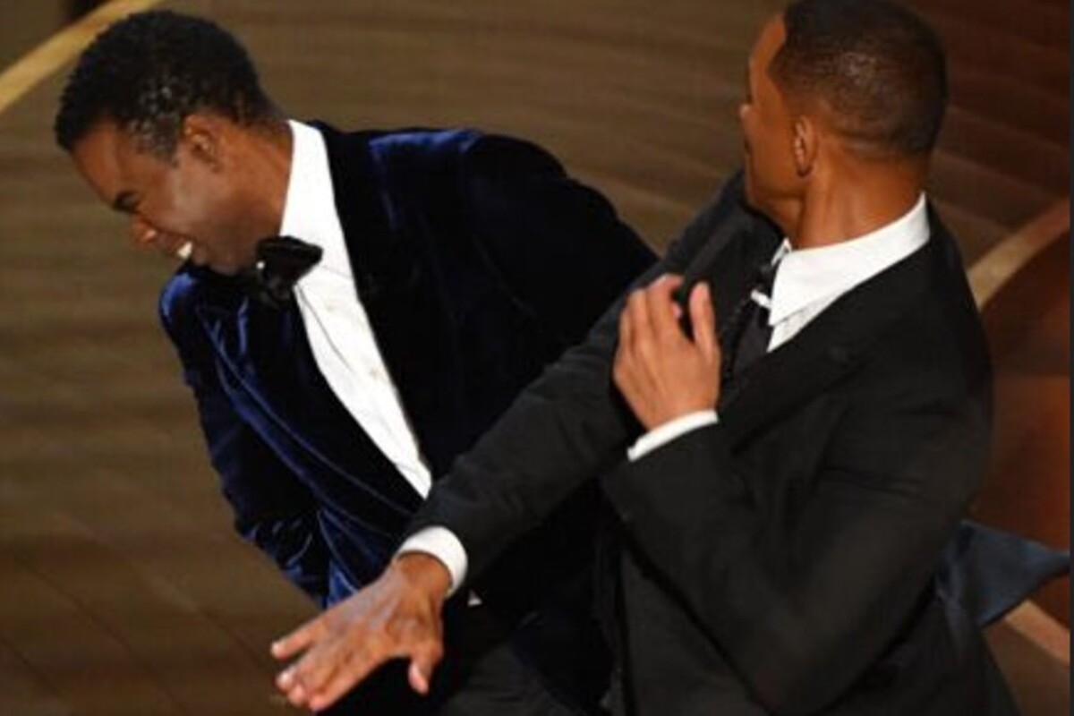 Will Smith schiaffo Rock