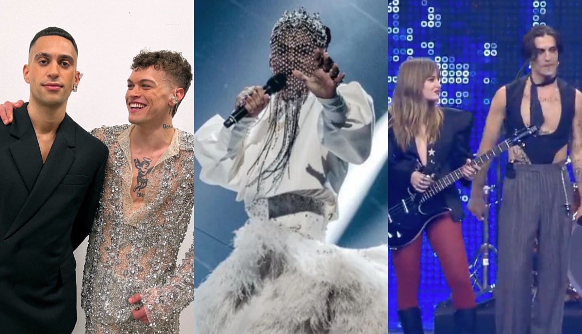 Mahmood Blanco Riley Maneskin