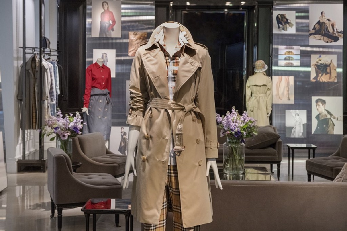 burberry negozio