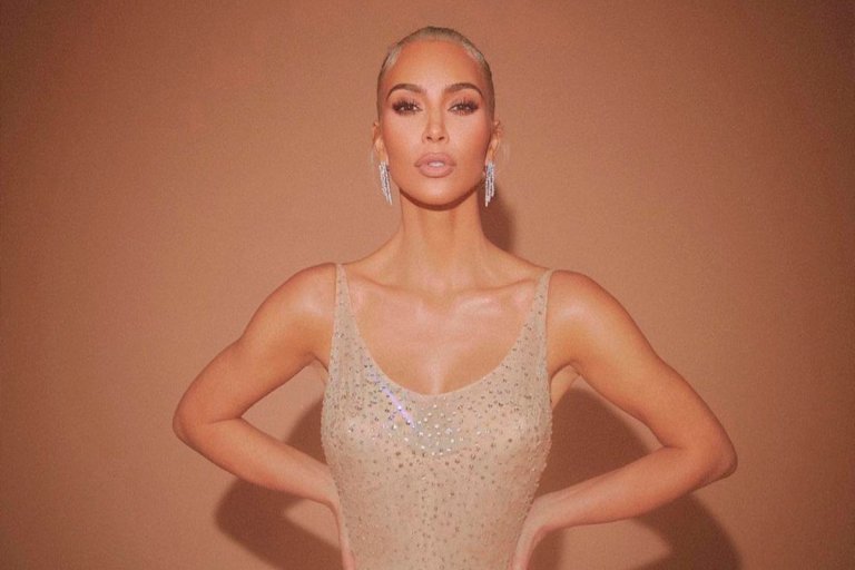 L'abito di Marilyn Monroe indossato da Kim Kardashian