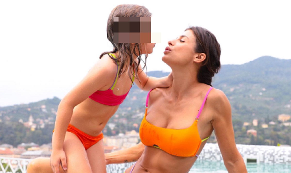 Skyler Eva con mamma Elisabetta