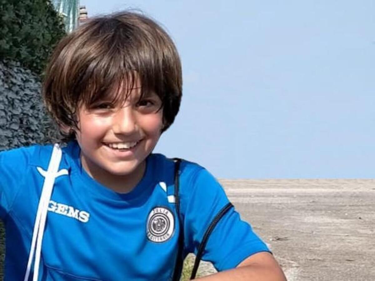 Baby calciatore morto