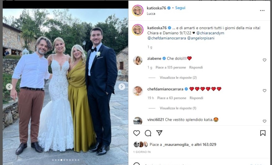 matrimonio damiano carrara location abiti 2